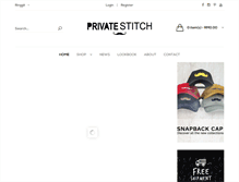 Tablet Screenshot of privatestitch.com